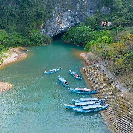 Thien Thanh Hotel Phong Nha Exterior foto